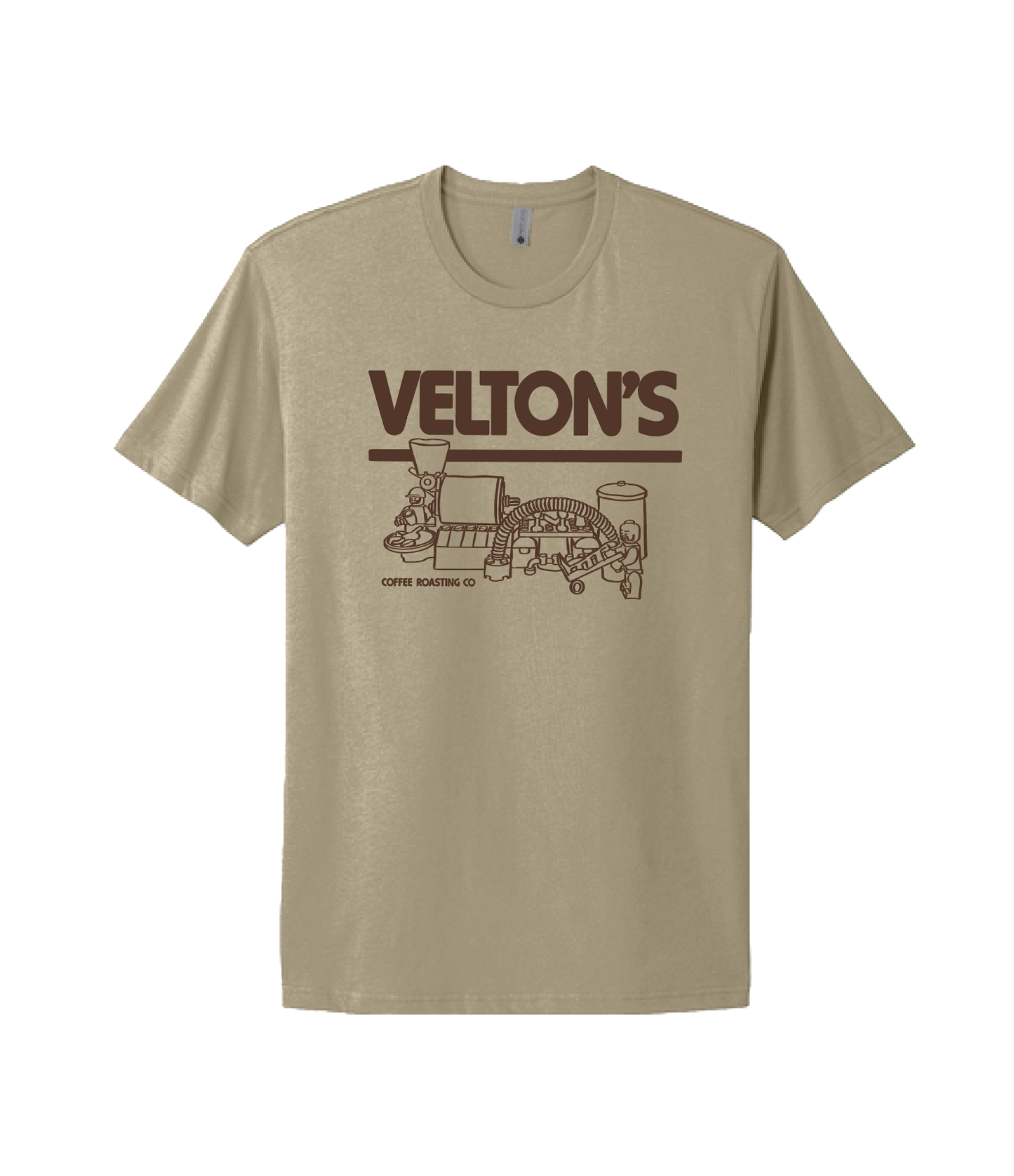 Velton's Short Sleeve Tee - Tan